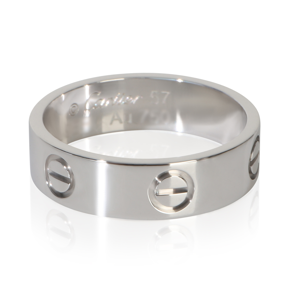 Cartier White Gold  Love Ring